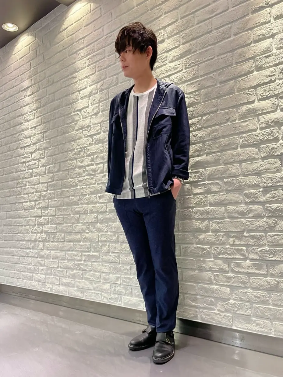 JOSEPH HOMME 佐藤健人 コーディネート画像