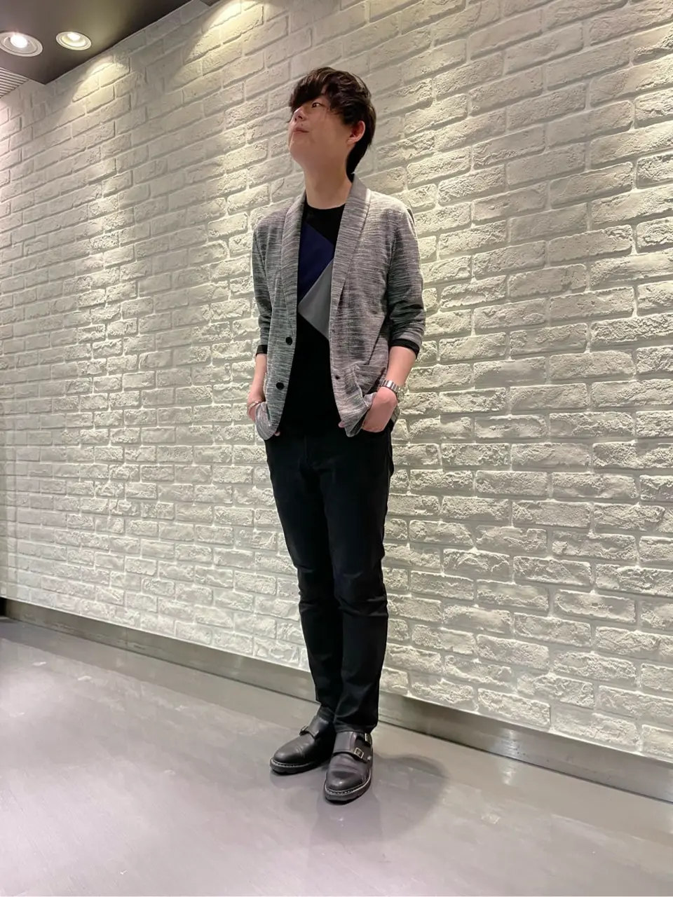 JOSEPH HOMME 佐藤健人 コーディネート画像