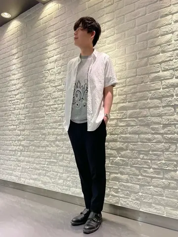 JOSEPH HOMME 佐藤健人 コーディネート画像