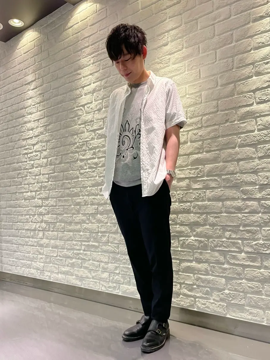 JOSEPH HOMME 佐藤健人 コーディネート画像