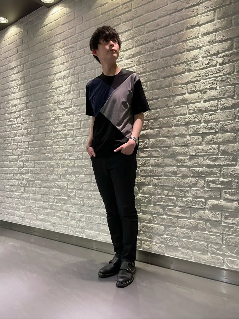 JOSEPH HOMME 佐藤健人 コーディネート画像