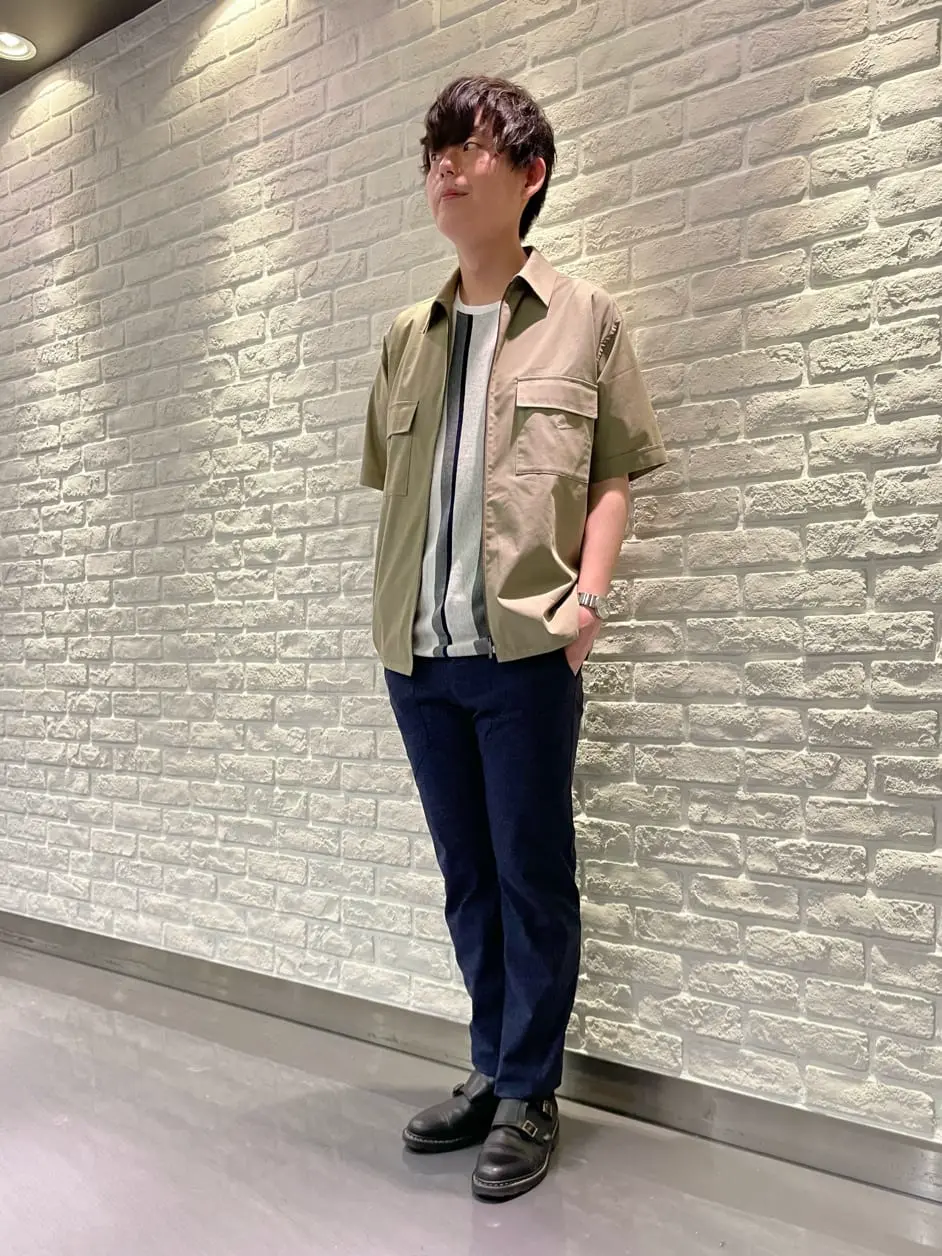 JOSEPH HOMME 佐藤健人 コーディネート画像