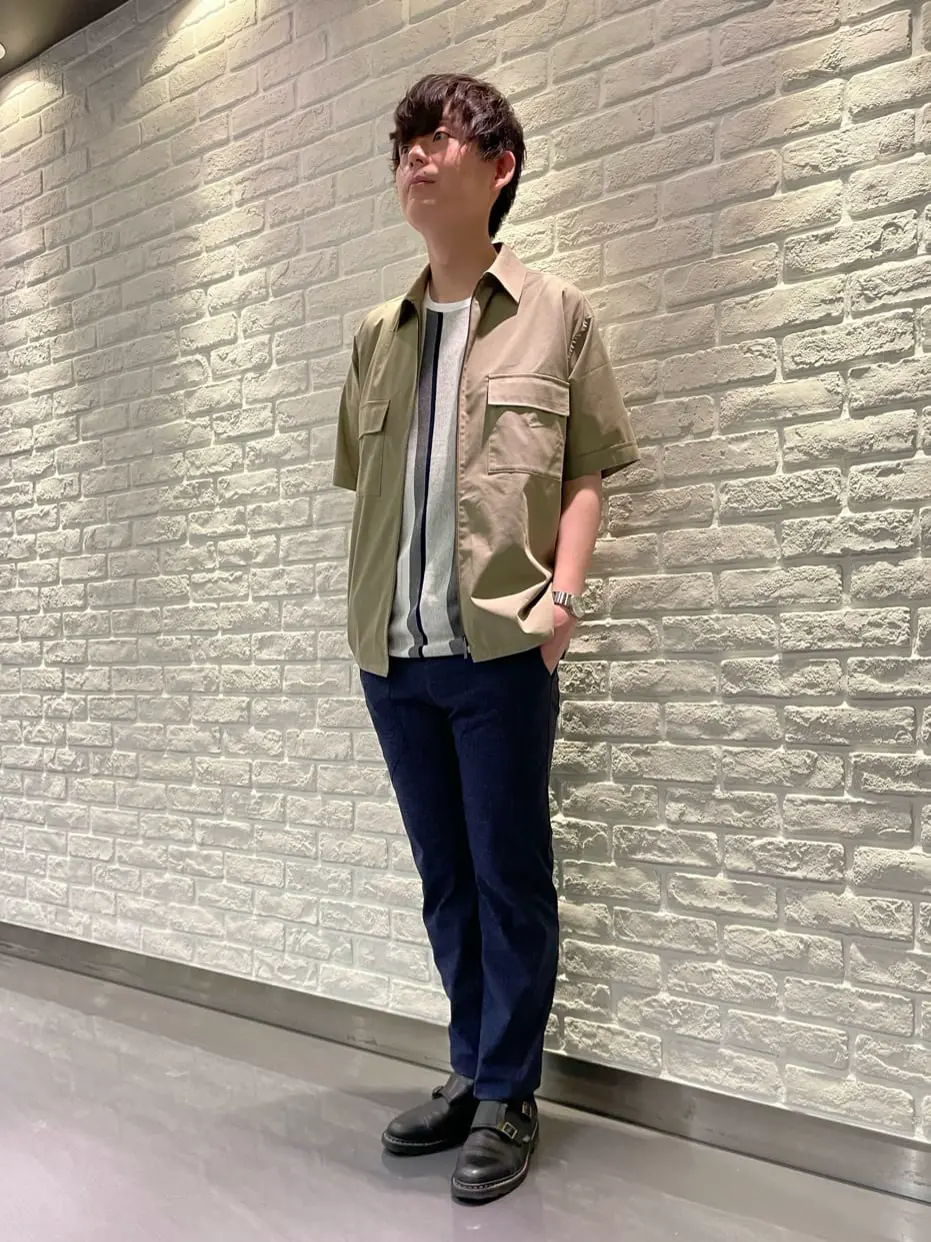 JOSEPH HOMME 佐藤健人 コーディネート画像