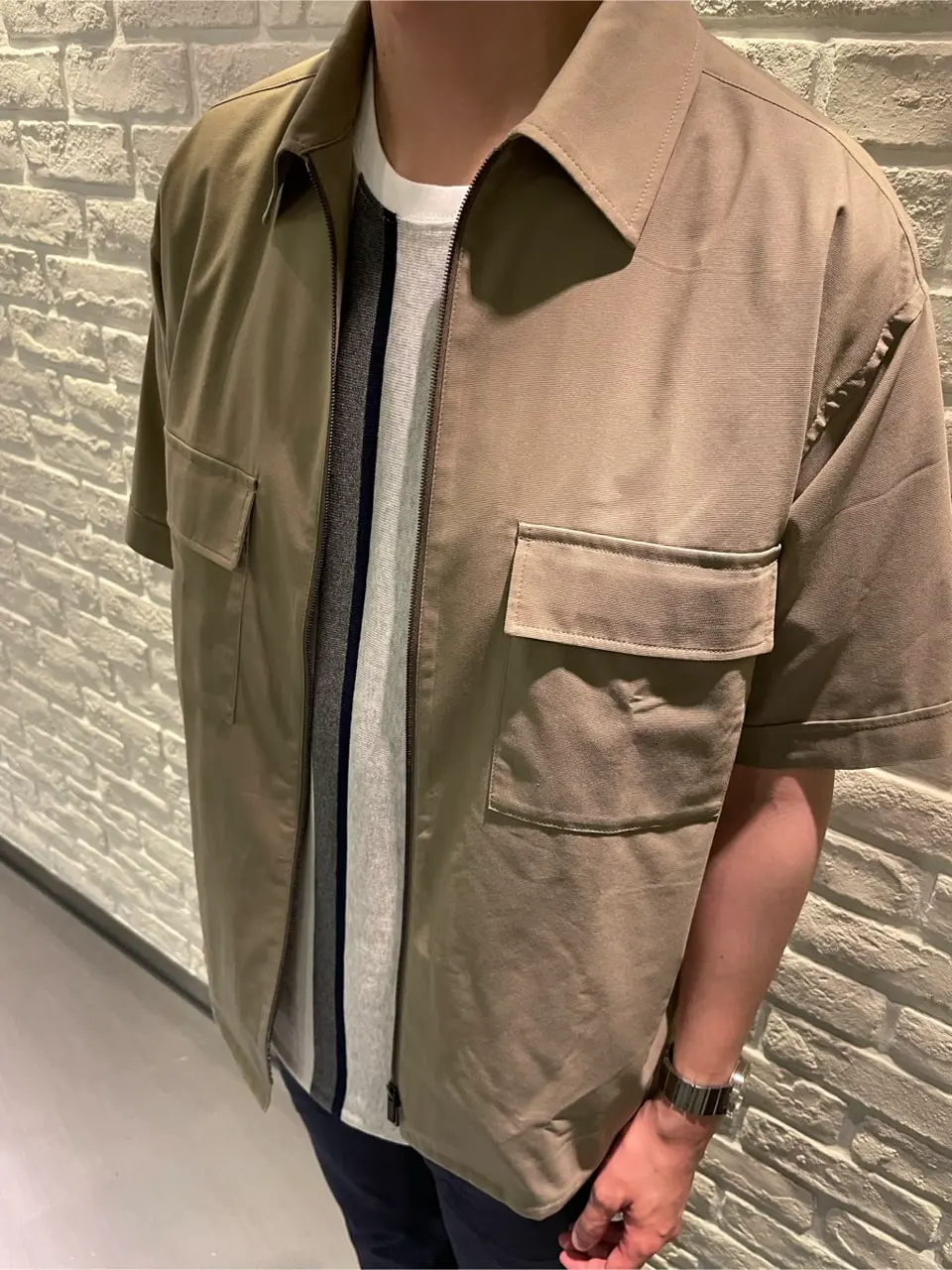 JOSEPH HOMME 佐藤健人 コーディネート画像