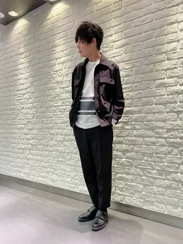 JOSEPH HOMME 佐藤健人 コーディネート画像