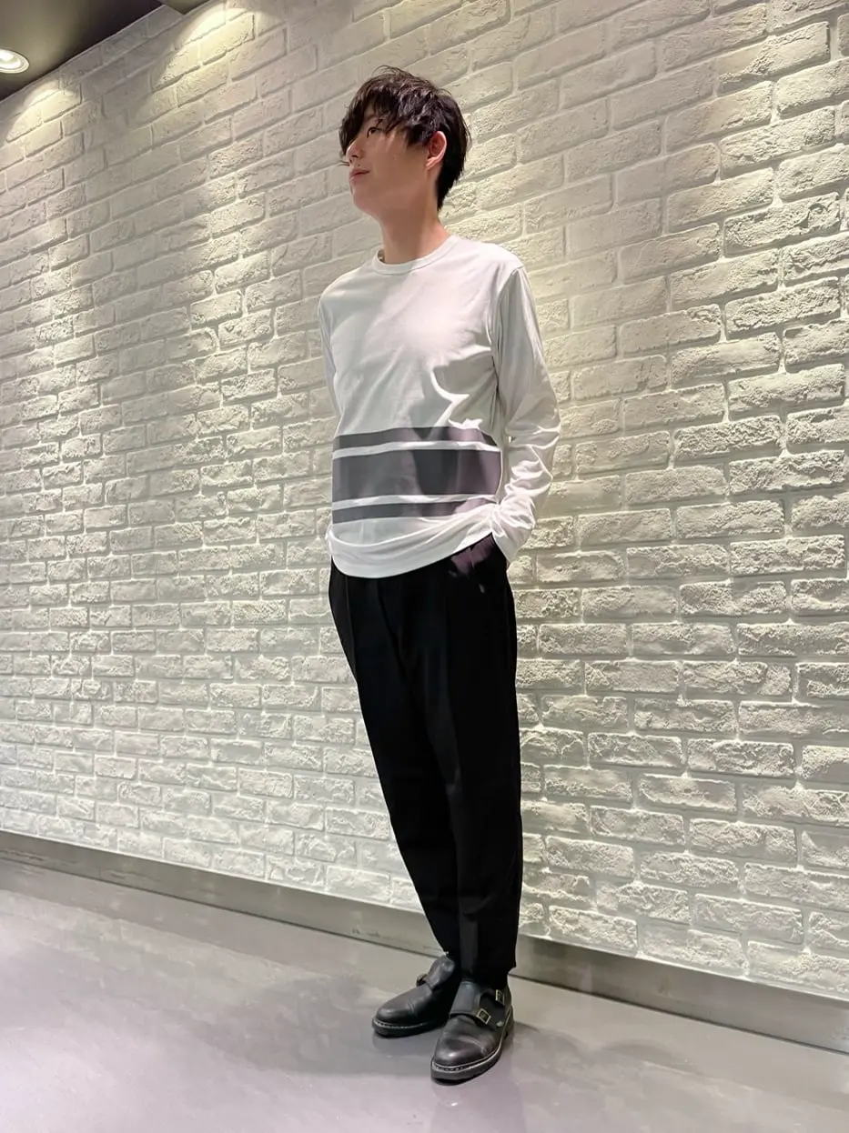 JOSEPH HOMME 佐藤健人 コーディネート画像