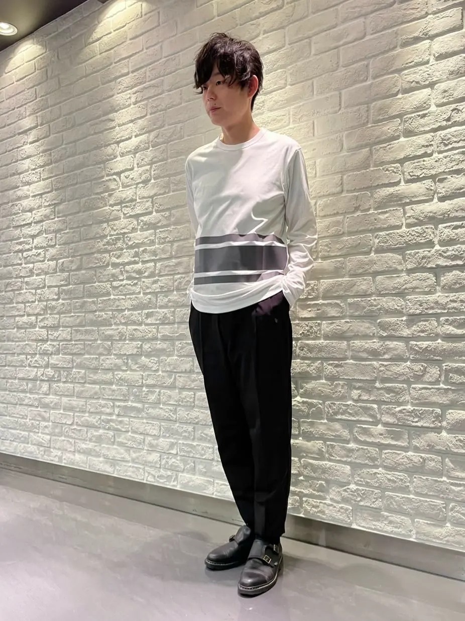 JOSEPH HOMME 佐藤健人 コーディネート画像