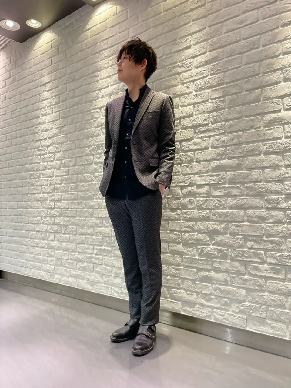 JOSEPH HOMME 佐藤健人 コーディネート画像