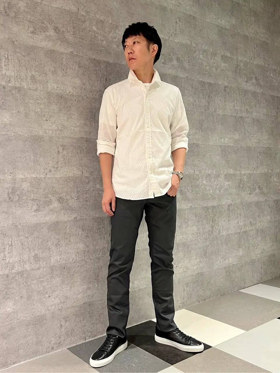 JOSEPH HOMME 松浦 コーディネート画像