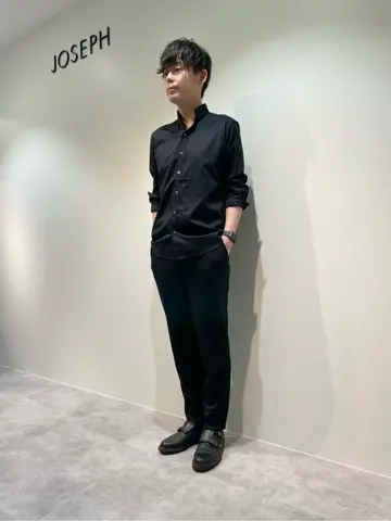 JOSEPH HOMME 佐藤健人 コーディネート画像