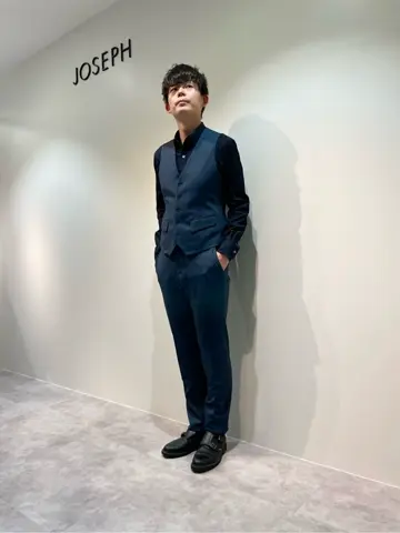 JOSEPH HOMME 佐藤健人 コーディネート画像