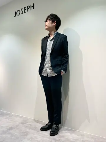 JOSEPH HOMME 佐藤健人 コーディネート画像