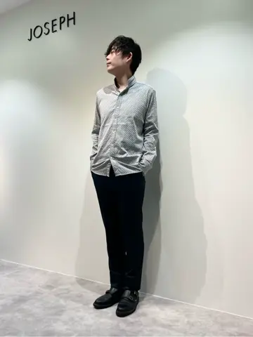 JOSEPH HOMME 佐藤健人 コーディネート画像