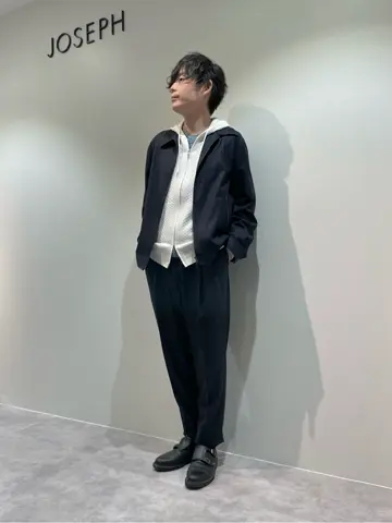 JOSEPH HOMME 佐藤健人 コーディネート画像