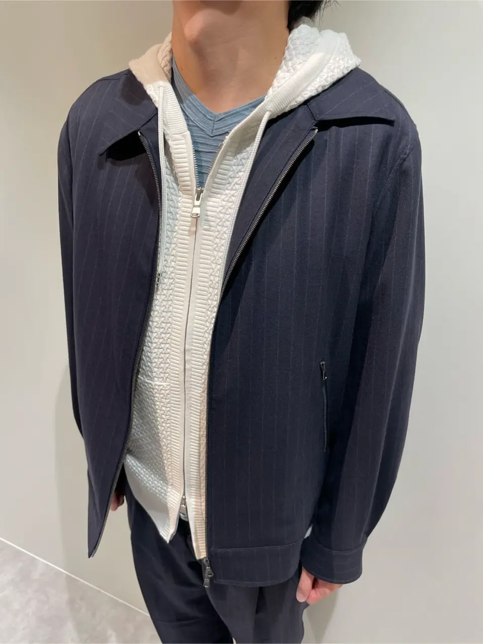 JOSEPH HOMME 佐藤健人 コーディネート画像