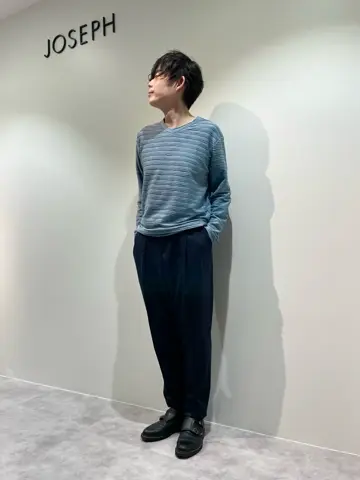 JOSEPH HOMME 佐藤健人 コーディネート画像