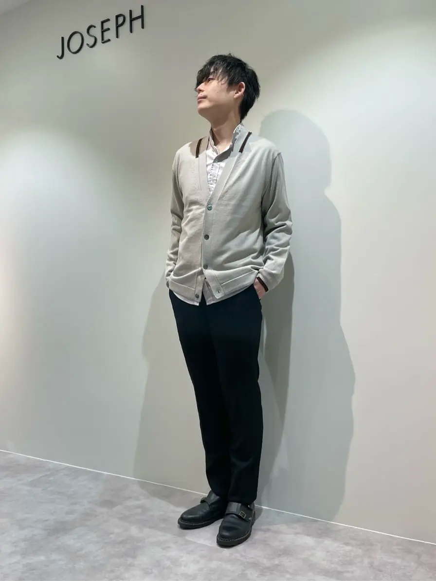 JOSEPH HOMME 佐藤健人 コーディネート画像