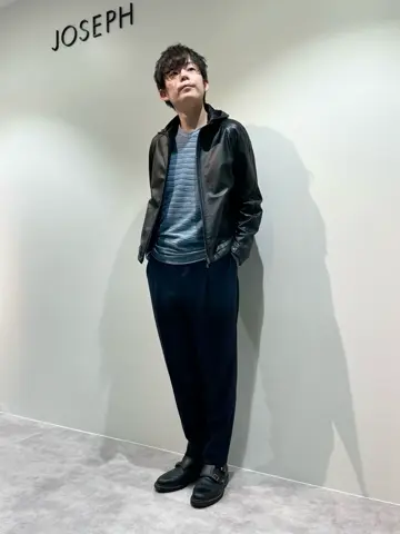 JOSEPH HOMME 佐藤健人 コーディネート画像