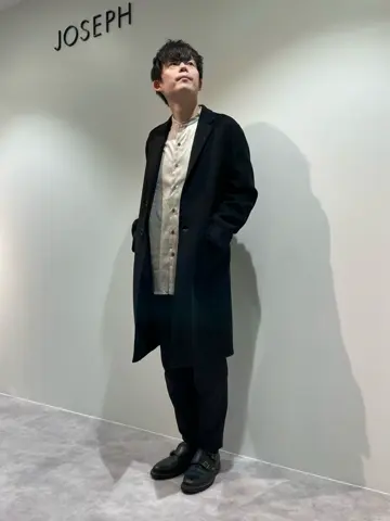 JOSEPH HOMME 佐藤健人 コーディネート画像