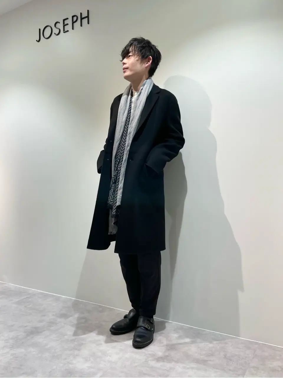 JOSEPH HOMME 佐藤健人 コーディネート画像