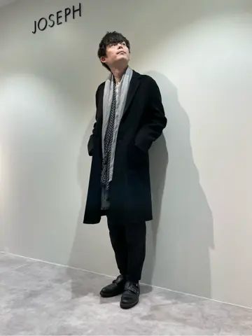 JOSEPH HOMME 佐藤健人 コーディネート画像