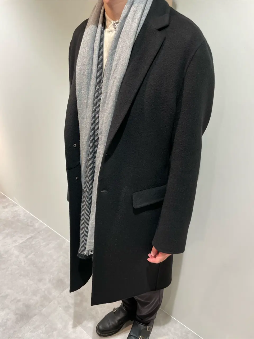 JOSEPH HOMME 佐藤健人 コーディネート画像