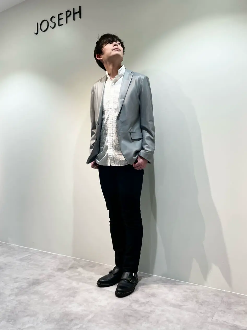 JOSEPH HOMME 佐藤健人 コーディネート画像