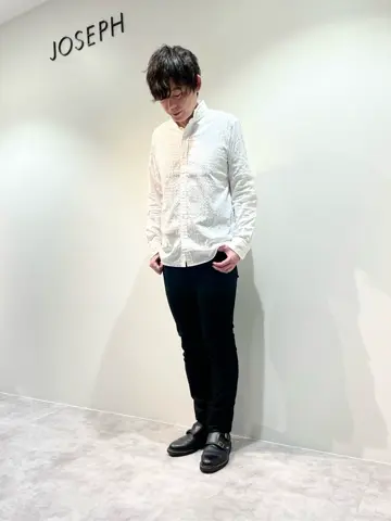 JOSEPH HOMME 佐藤健人 コーディネート画像