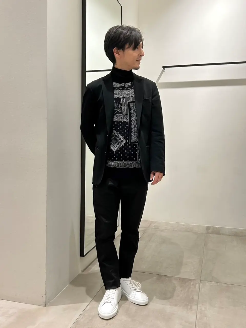 JOSEPH HOMME 鈴木 コーディネート画像