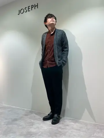 JOSEPH HOMME 佐藤健人 コーディネート画像