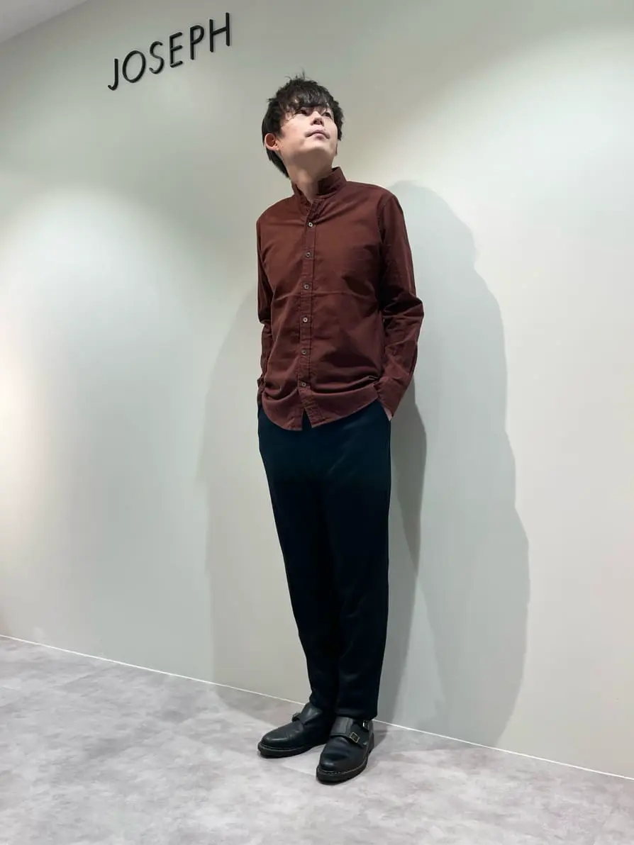 JOSEPH HOMME 佐藤健人 コーディネート画像