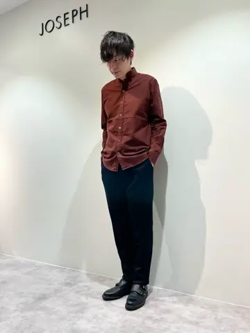 JOSEPH HOMME 佐藤健人 コーディネート画像