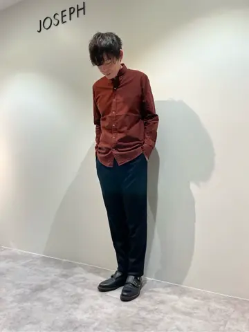 JOSEPH HOMME 佐藤健人 コーディネート画像