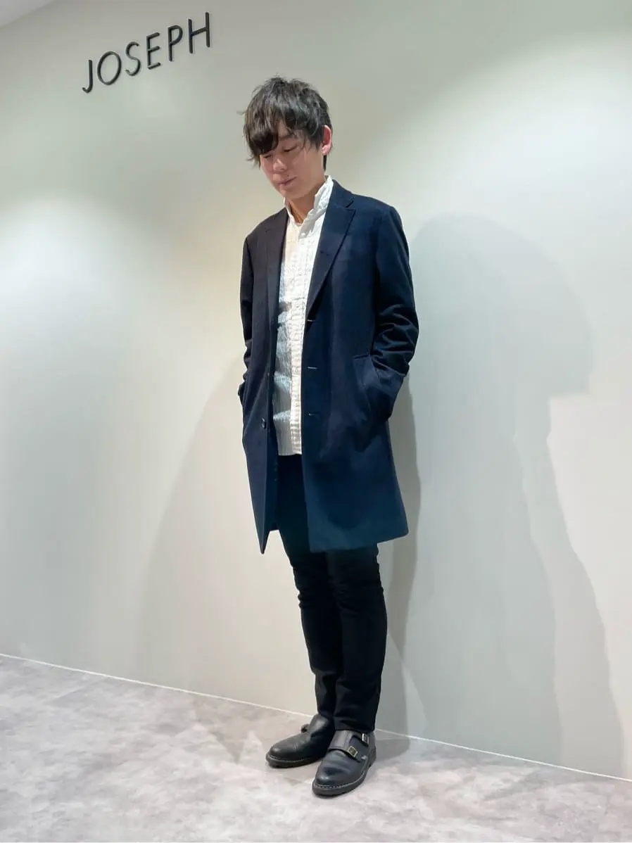JOSEPH HOMME 佐藤健人 コーディネート画像