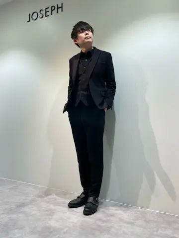 JOSEPH HOMME 佐藤健人 コーディネート画像