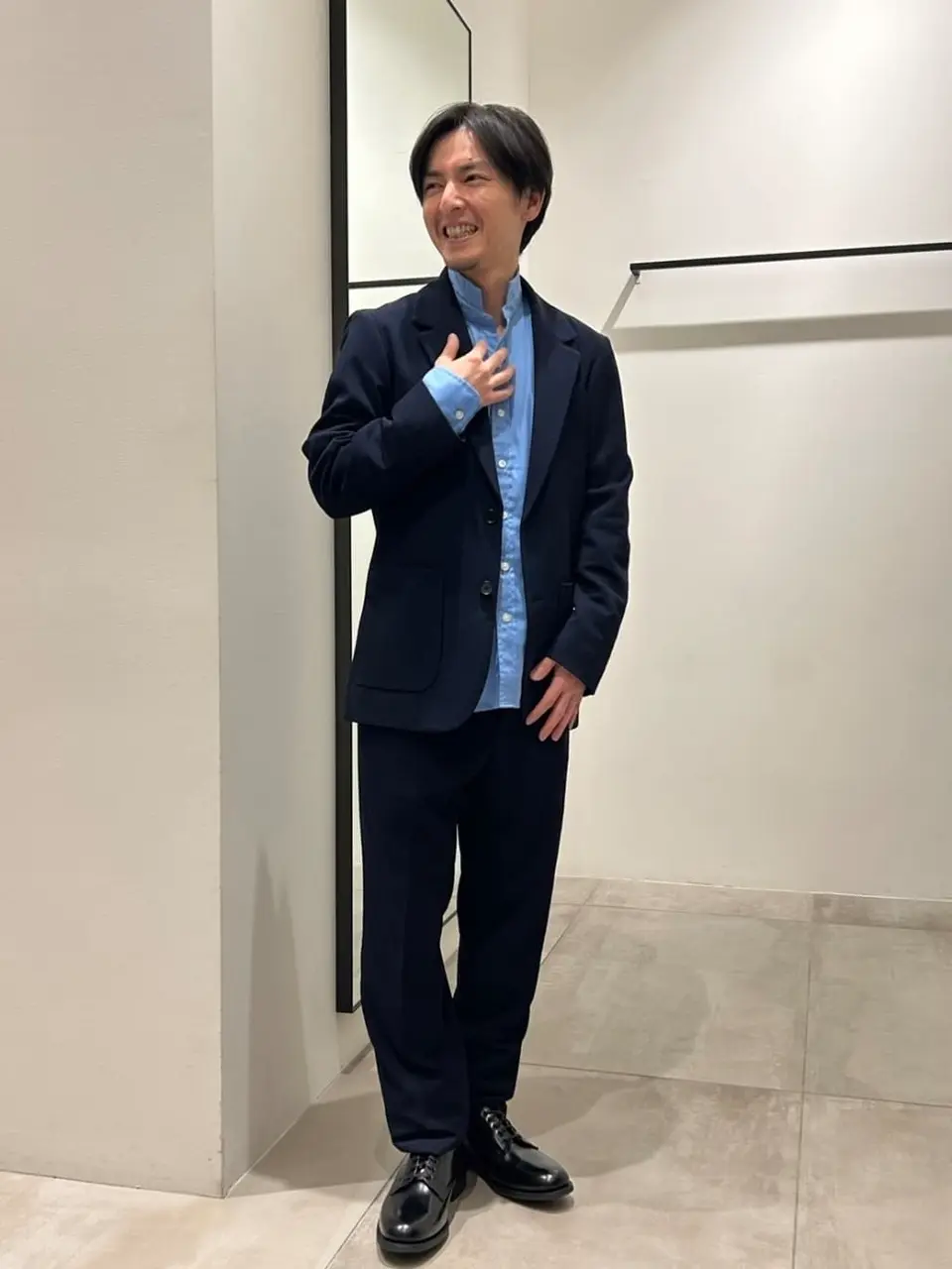 JOSEPH HOMME 鈴木 コーディネート画像