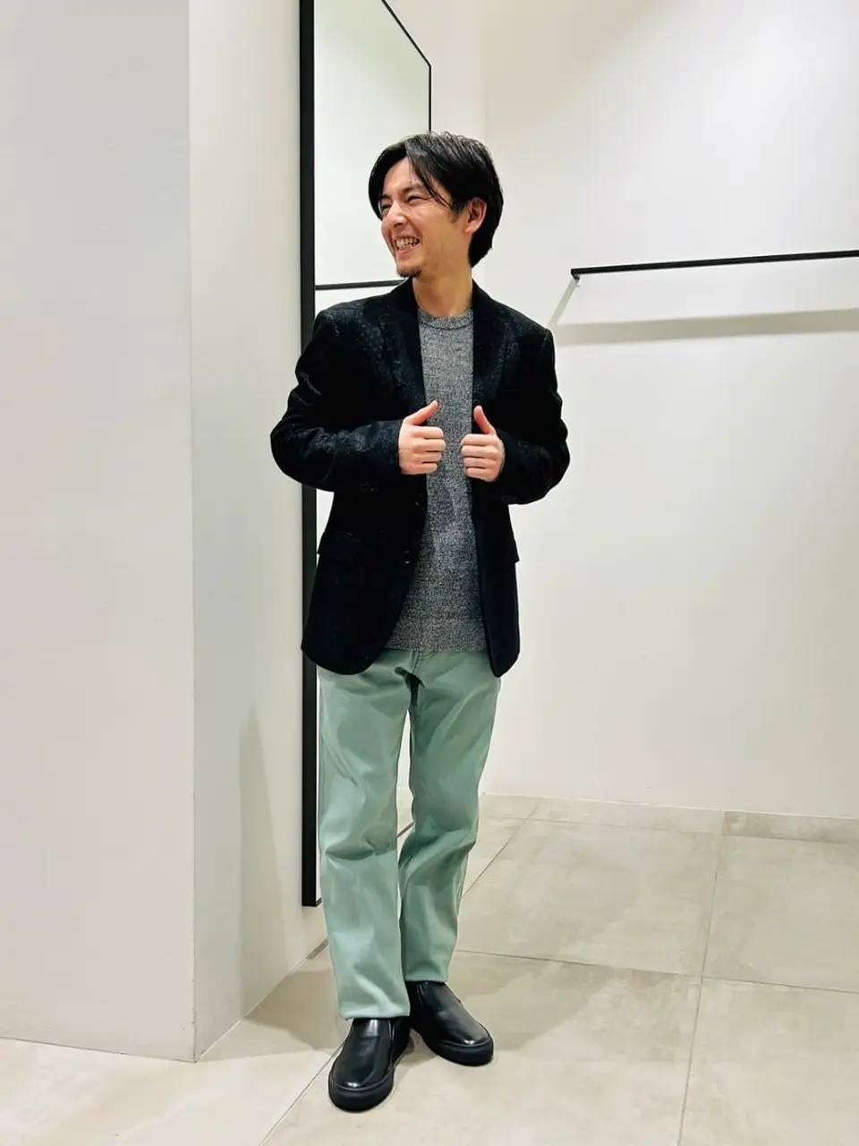 JOSEPH HOMME 鈴木 コーディネート画像