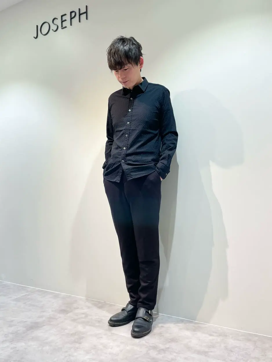 JOSEPH HOMME 佐藤健人 コーディネート画像