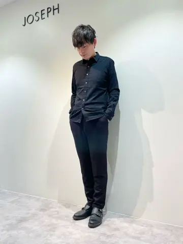 JOSEPH HOMME 佐藤健人 コーディネート画像