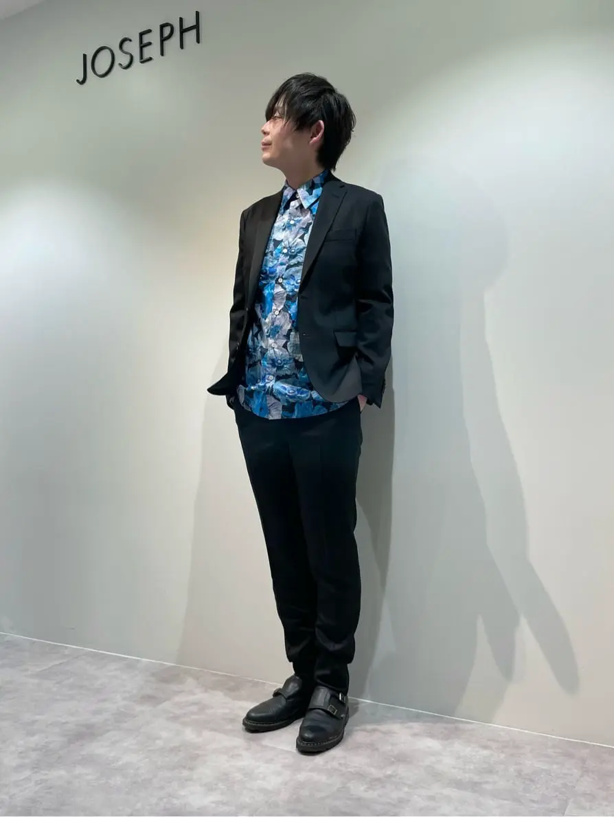JOSEPH HOMME 佐藤健人 コーディネート画像