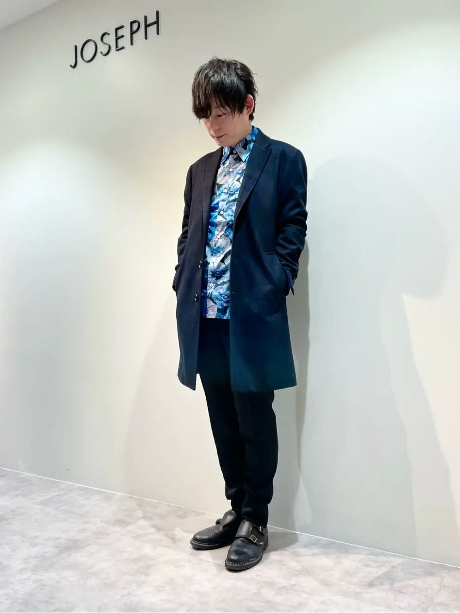 JOSEPH HOMME 佐藤健人 コーディネート画像