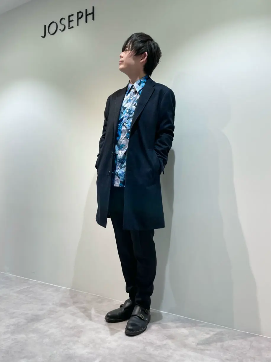 JOSEPH HOMME 佐藤健人 コーディネート画像