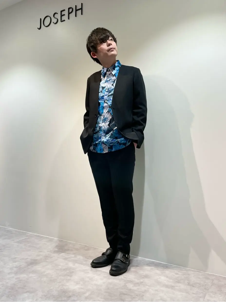 JOSEPH HOMME 佐藤健人 コーディネート画像
