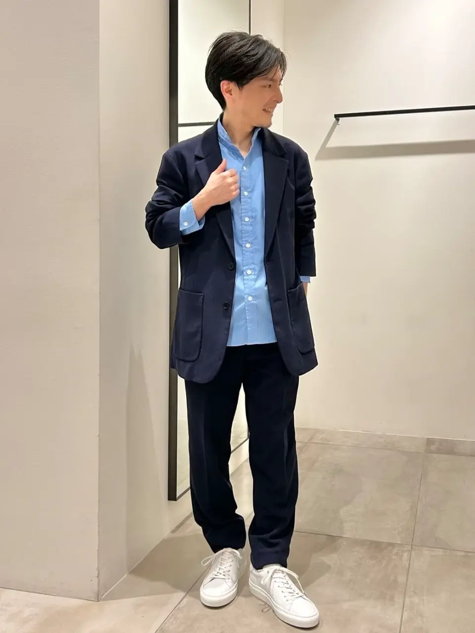 JOSEPH HOMME 鈴木 コーディネート画像