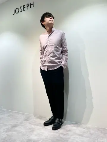 JOSEPH HOMME 佐藤健人 コーディネート画像
