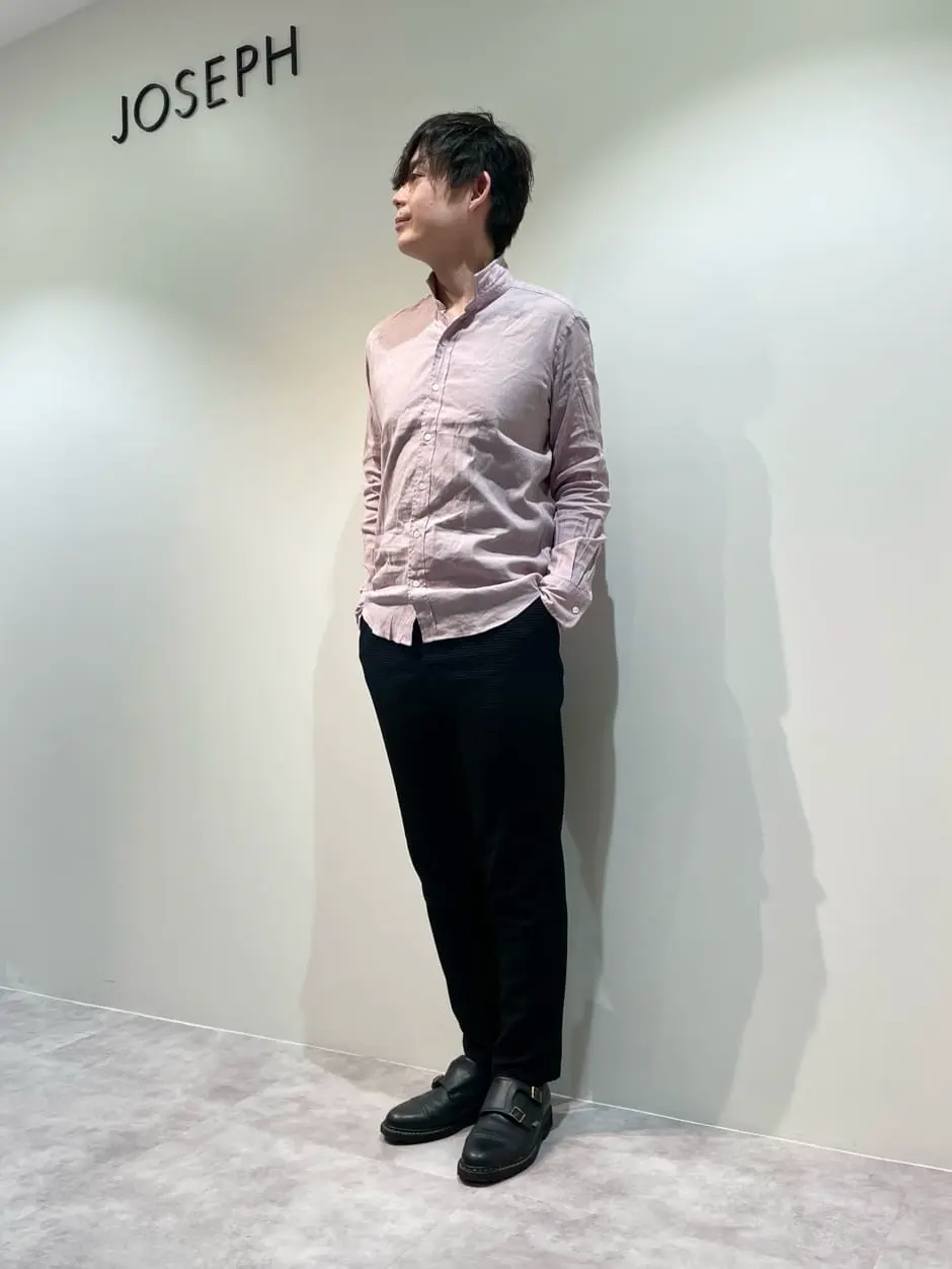 JOSEPH HOMME 佐藤健人 コーディネート画像
