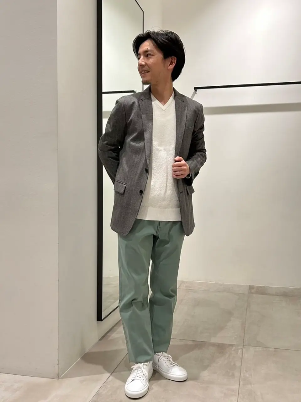 JOSEPH HOMME 鈴木 コーディネート画像