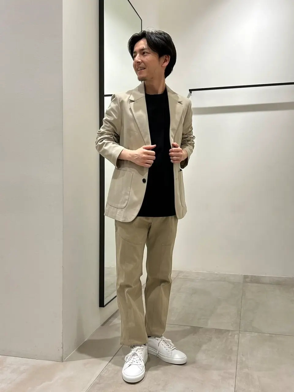 JOSEPH HOMME 鈴木 コーディネート画像