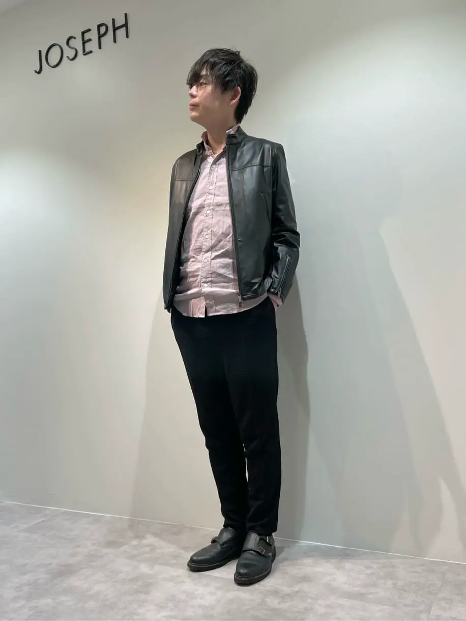 JOSEPH HOMME 佐藤健人 コーディネート画像