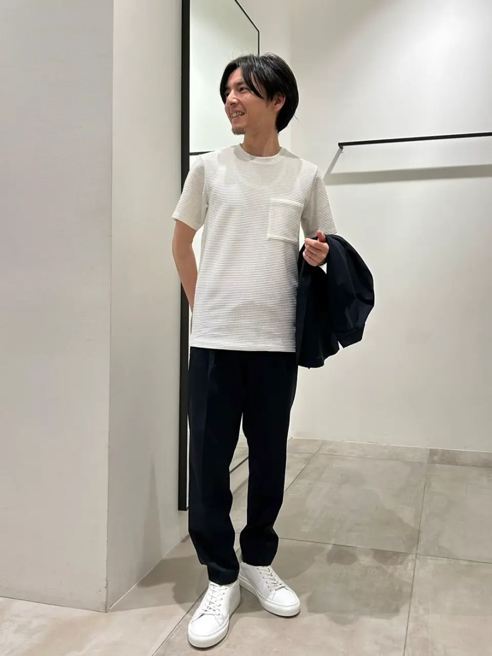 JOSEPH HOMME 鈴木 コーディネート画像